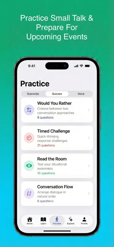 Small Talk Mastery screenshot 3 of 3