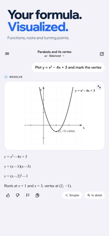 Resolve AI: Homework Help Screenshot 3 of 6