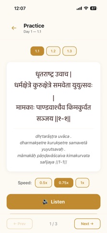 Gita Chanter Screenshot 4 of 4