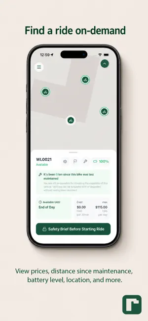 Ridenet screenshot 2