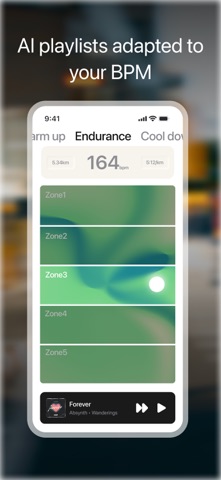 PaceList: AI Running Playlist screenshot