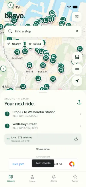 AuckBus screenshot 1