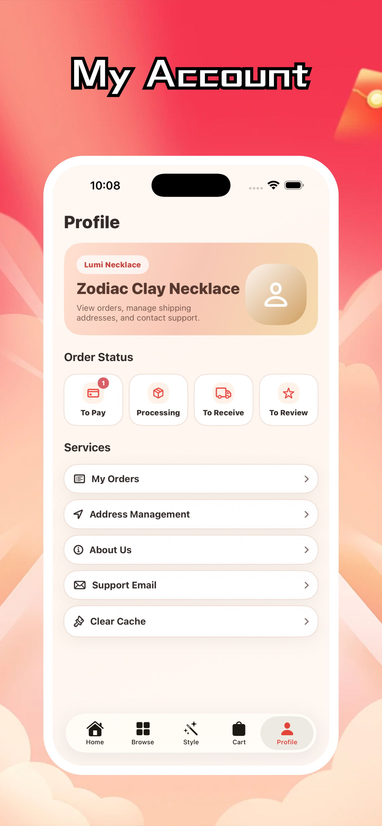 ZCN-Zodiac Clay Necklace screenshot 3