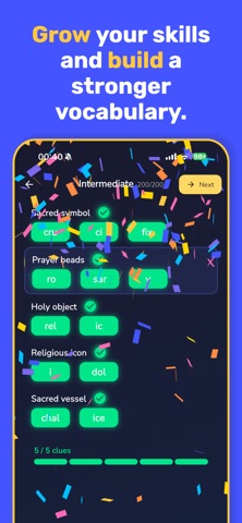 Lexico: Word Puzzle Quest iPhone screenshot
