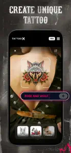 TattooX - AI Tattoo Design screenshot #1 for iPhone