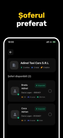 Taxi2Go screenshot
