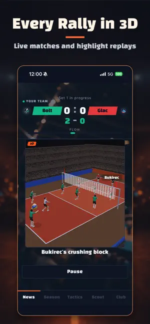 Volleyball Manager 26 screenshot 1