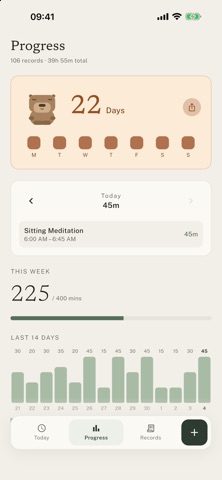 Sati: Meditation Tracker screenshot 4