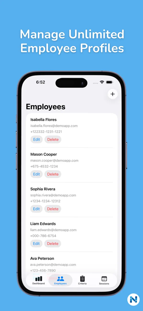 Screenshot #2 pour Employee Evaluation