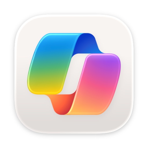 Microsoft Copilot 应用图标，美国 App Store 搜索结果