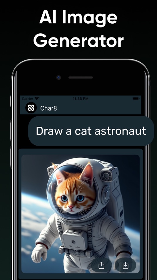 #2. AI Chat Char8 - Chatbot AI (iOS) 由: DxDy Limited