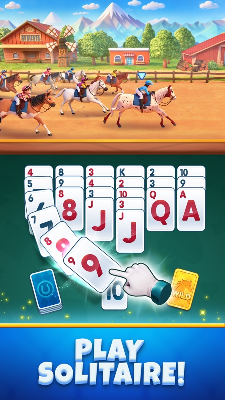 Horse Racing Solitaire screenshot 3