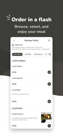 Bombay Pantry App