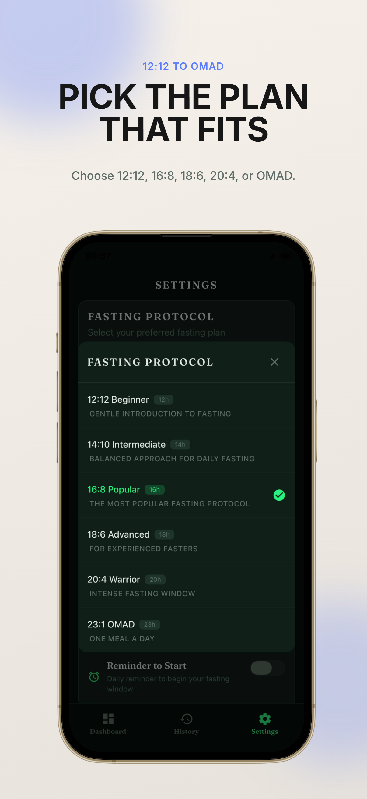 Fastual: Fasting Phase Tracker screenshot 4