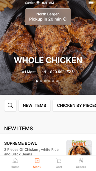 El Pollo Supremo iPhone screenshot 2 - Food & Drink app