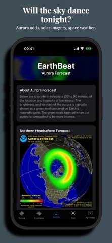 EarthBeat - Schumann Resonance iPhone screenshot