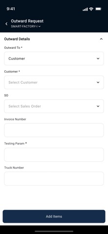 Manufapp screenshot
