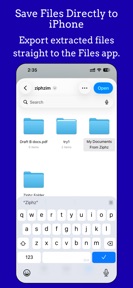 Zip File Opener: Ziplift screenshot