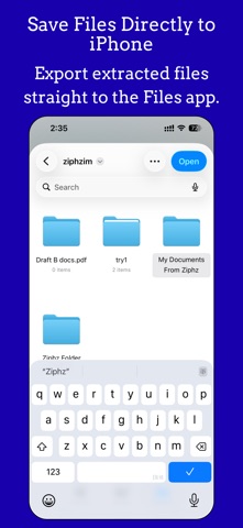 Zip File Opener: Ziplift Screenshot 4 of 7