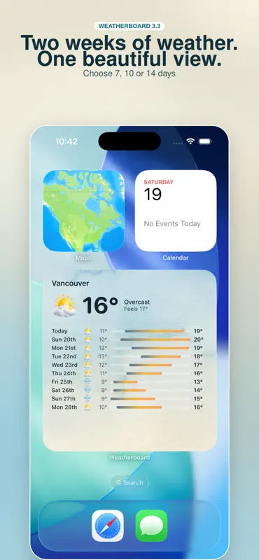 Weatherboard: Local Weather screenshot 1 of 8