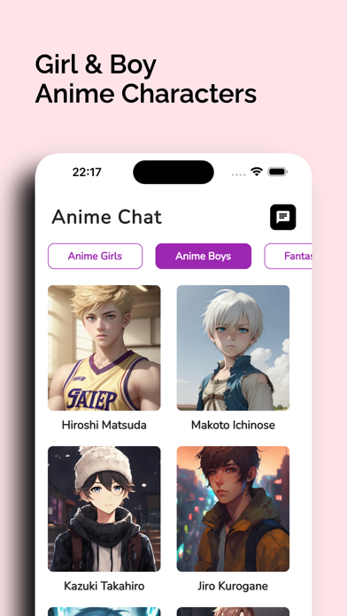 Anime Chat AI: Talk&Chat Anime Screenshot