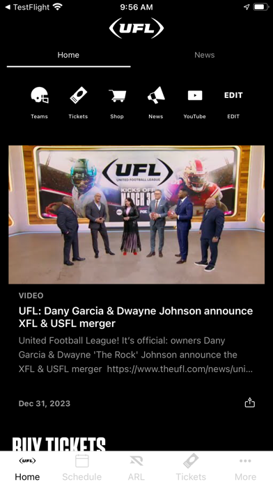 Screenshot 2 of United Football League App