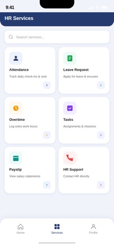 HR Home screenshot