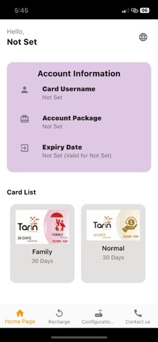 TarinNet iPhone screenshot
