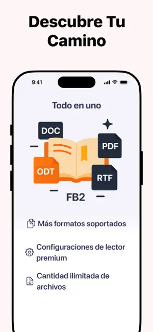 Lector y Abridor de ePub iPhone screenshot 6