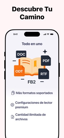 Lector y Abridor de ePub iPhone screenshot 6