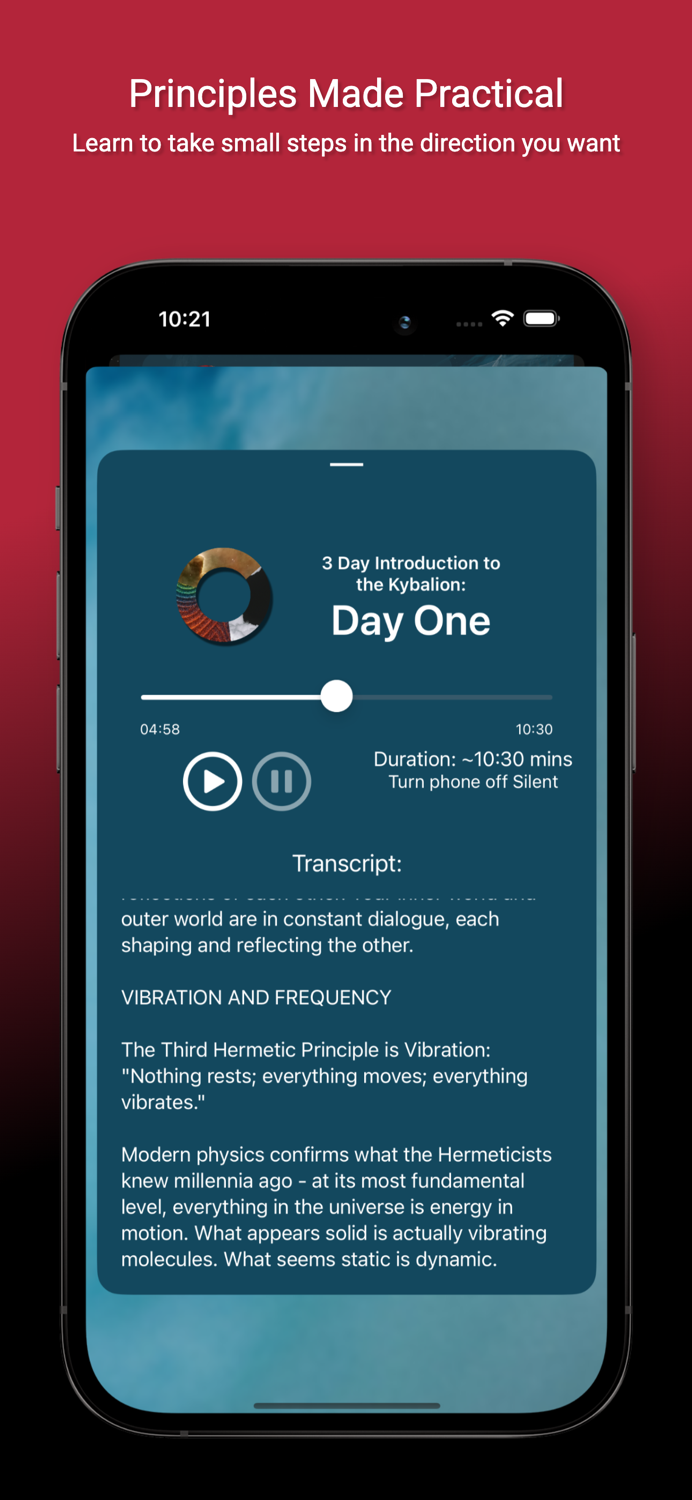 Kybalion - Hermetic Principles