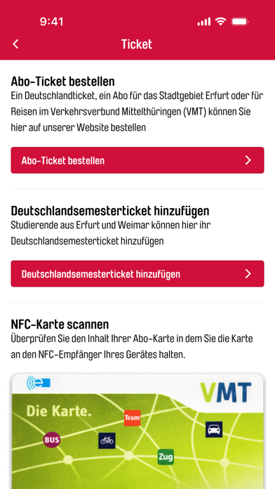 Erfurt mobil Screenshot
