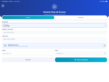 Civitas Access iPad screenshot