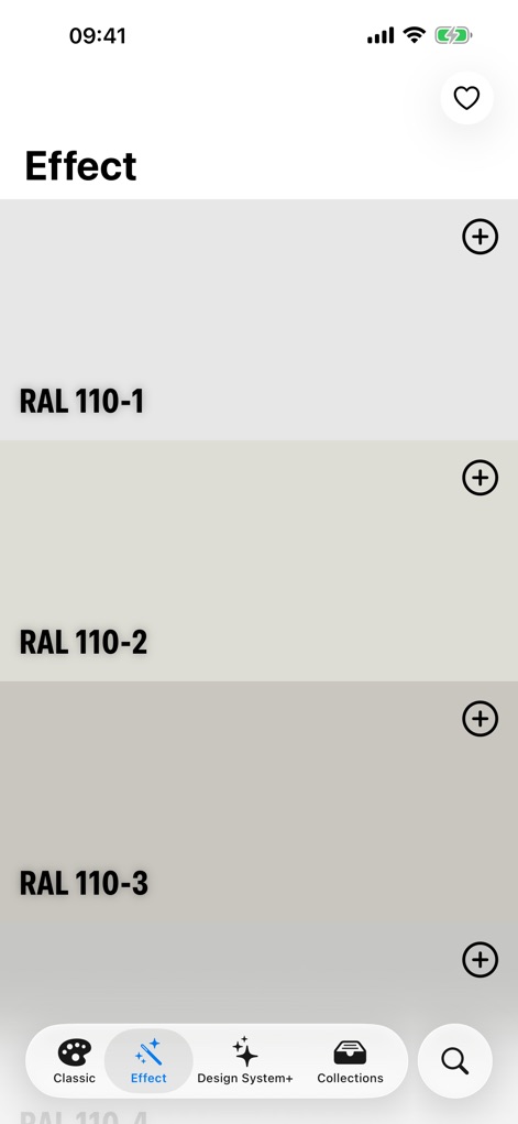 RAL Palette - Utilities App | MWM