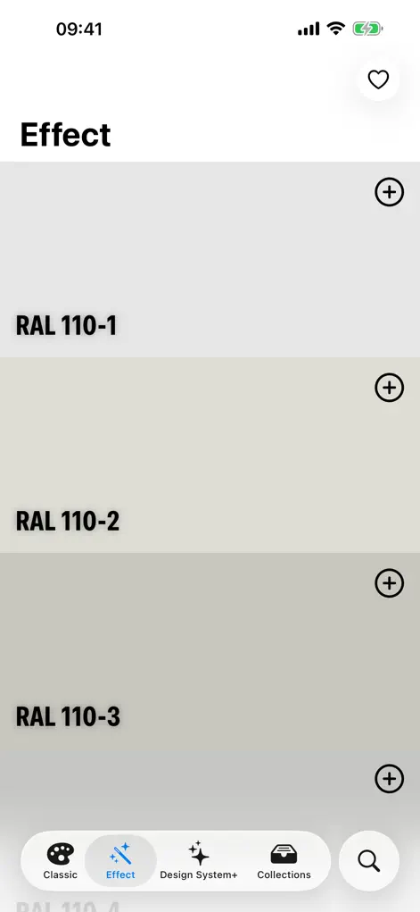 RAL Palette - Utilities App | MWM