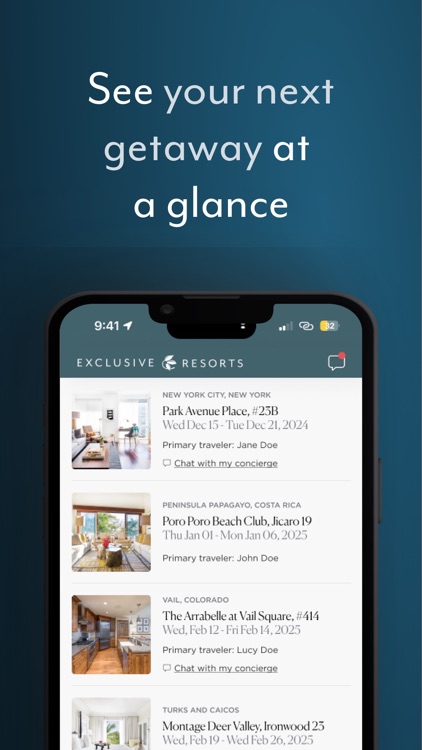 Exclusive Resorts - The Club