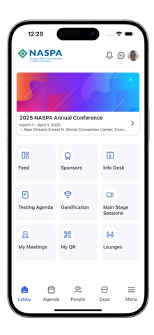 Naspa Events iPhone screenshot