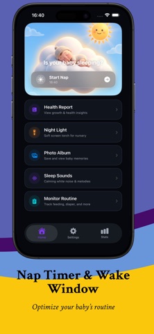 Napperly: Baby Sleep Tracker iPhone screenshot