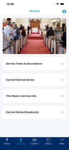 Christ Church Fox Chapel iPhone screenshot