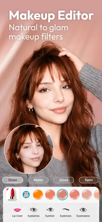 YouCam Makeup: Screenshot 1 von 10