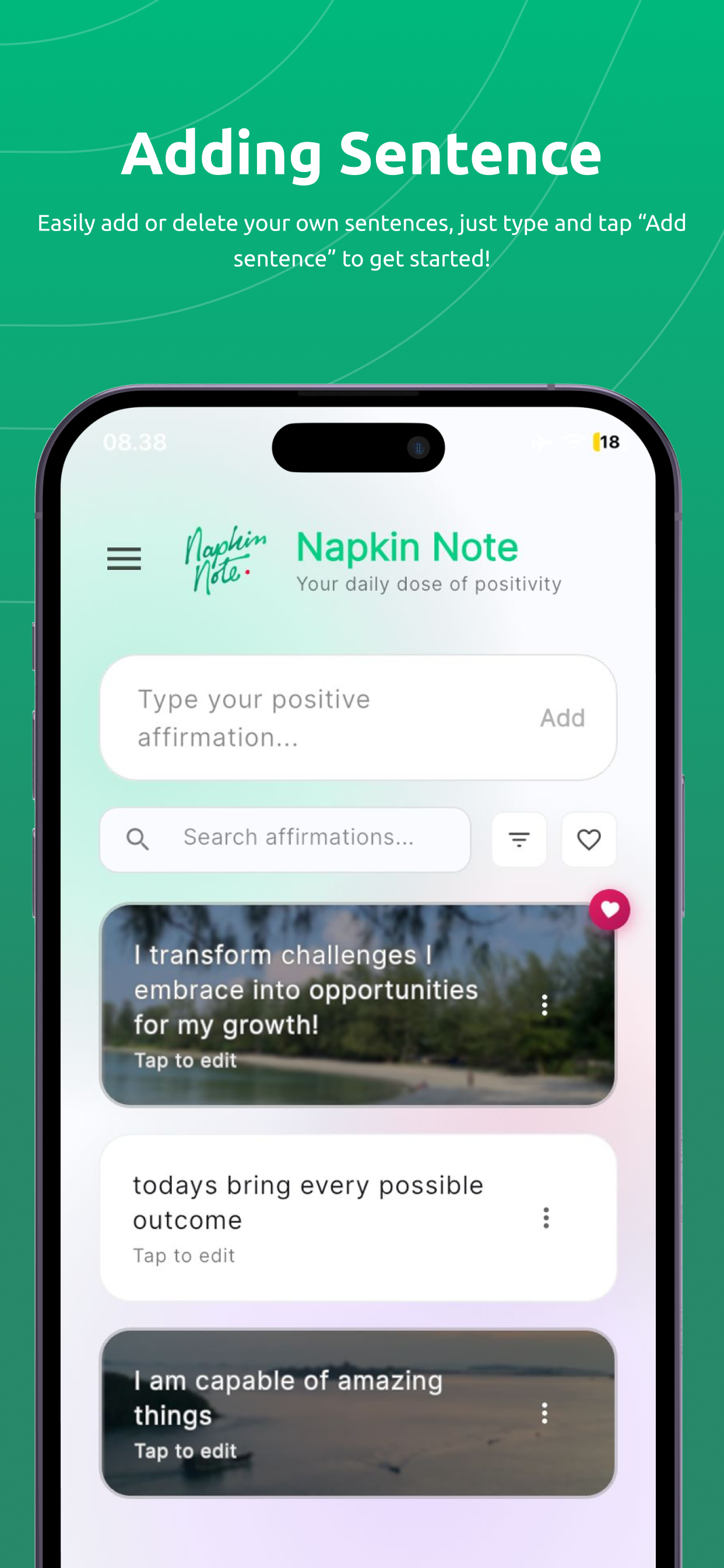 Napkin Note by Steven Blom screenshot 3