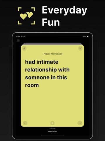 I Never Have Ever - Dirty Qs iPad screenshot