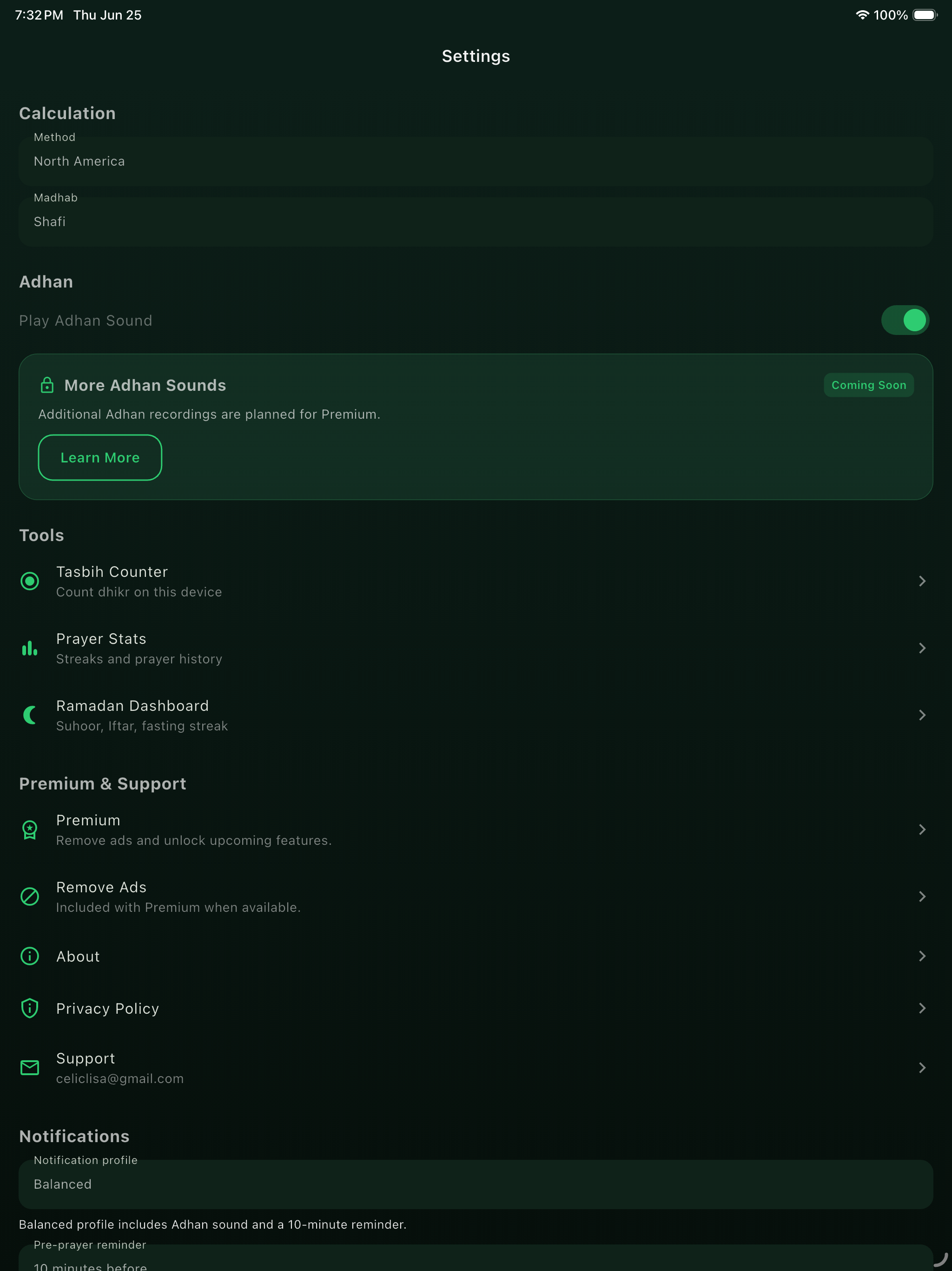 Simple Adhan screenshot 10