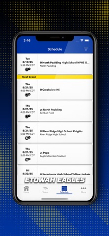 Etowah Eagles Athletics Screenshot 3 of 4