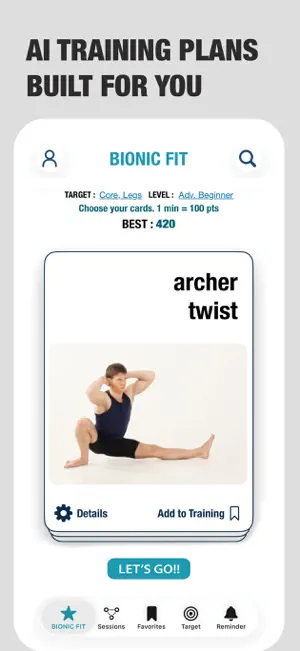 BionicFit: AI Workout Coach screenshot 3