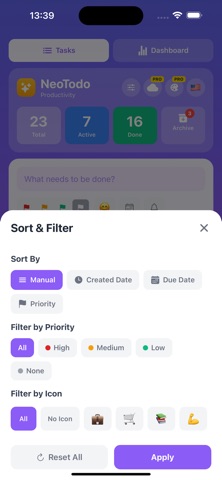 NeoTodo - 任务管理器 screenshot
