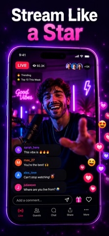 Fake Live Stream: LiveBoost Screenshot 2 of 4