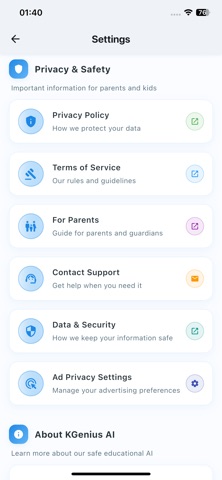 KGenius AI iPhone screenshot