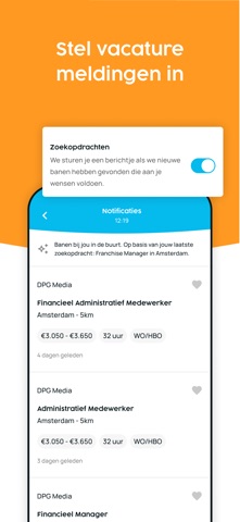 Nationale Vacaturebank screenshot