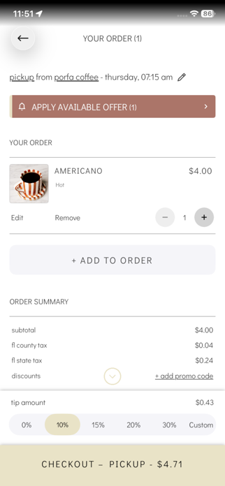 Porfa Coffee Screenshot 4 of 6